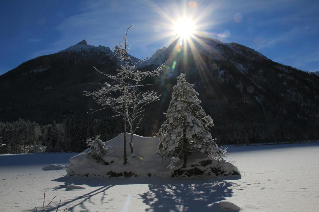 Ferienwohnungen Weiherbach - Hallenbad Berchtesgaden Ngoại thất bức ảnh