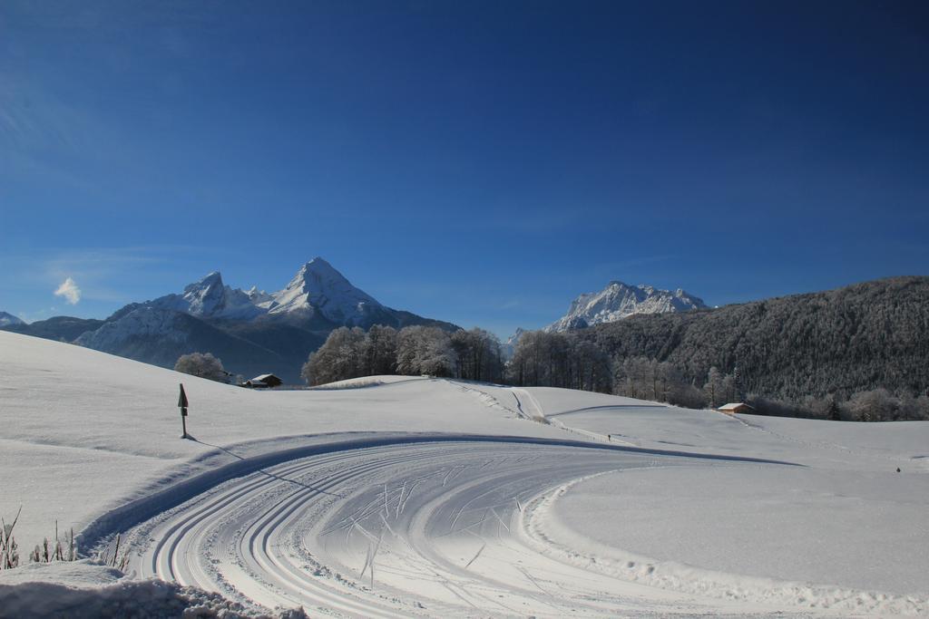 Ferienwohnungen Weiherbach - Hallenbad Berchtesgaden Ngoại thất bức ảnh