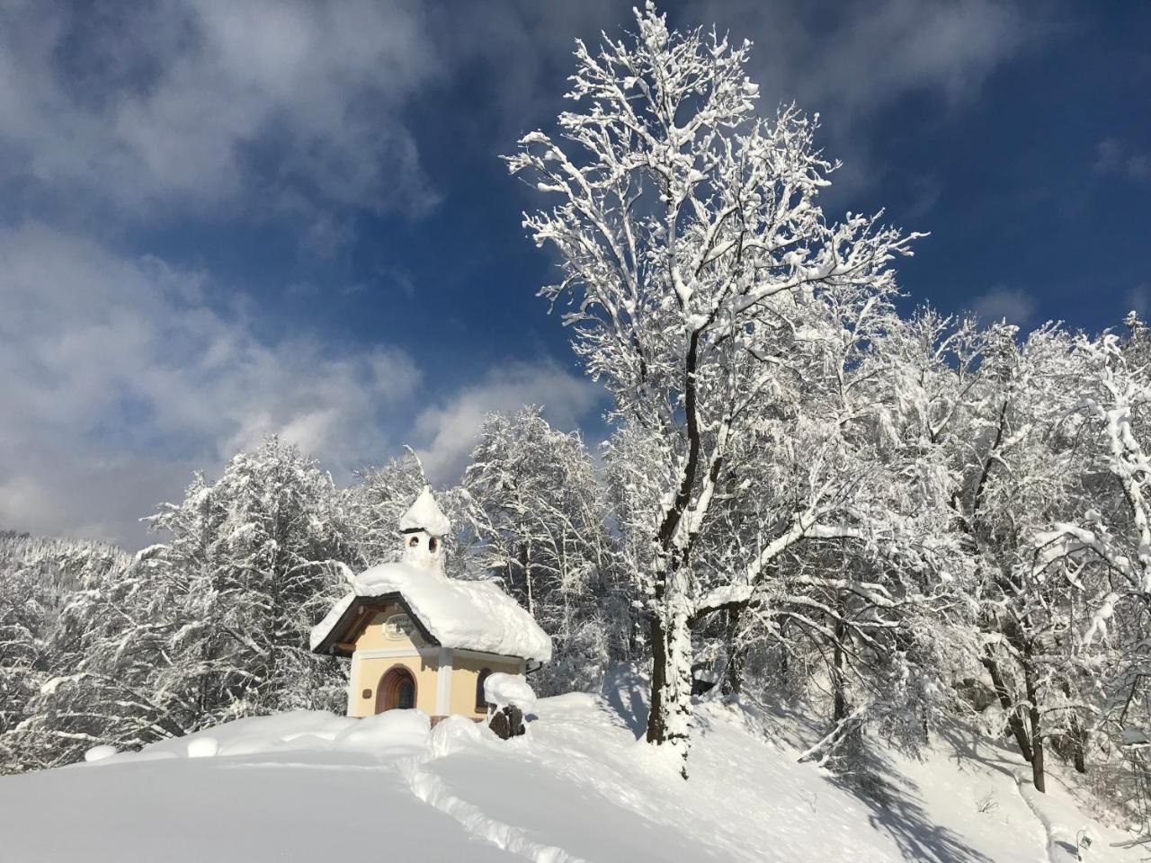 Ferienwohnungen Weiherbach - Hallenbad Berchtesgaden Ngoại thất bức ảnh