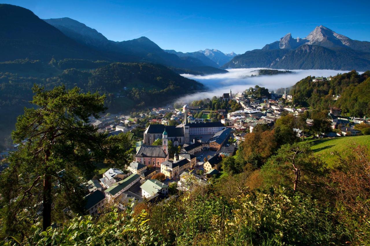 Ferienwohnungen Weiherbach - Hallenbad Berchtesgaden Ngoại thất bức ảnh