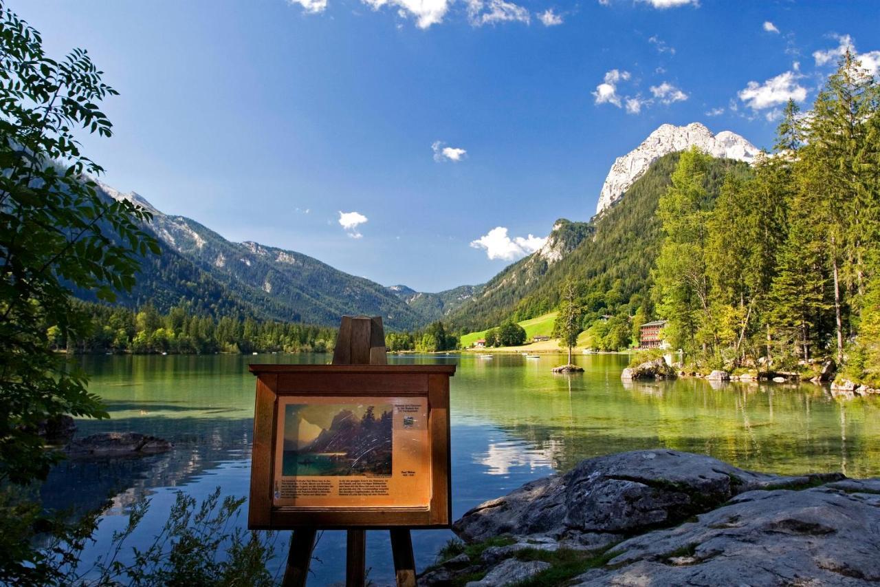Ferienwohnungen Weiherbach - Hallenbad Berchtesgaden Ngoại thất bức ảnh